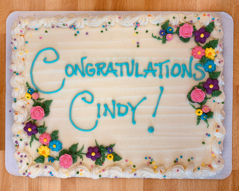 Specialty Cakes - 18 X 24 Sheet