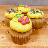 Spring Cupcakes, 4-Pack