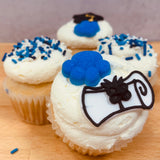 Graduation Cupcakes, 4-Pack