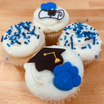 Graduation Cupcakes, 4-Pack