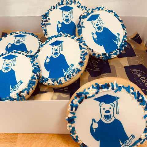 Graduation Lion Cookies