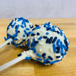 Blue-White Cake Pops