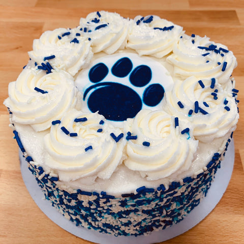 Paw Print Layer Cake