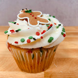 Holiday Confetti Cupcake
