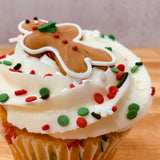 Holiday Confetti Cupcake