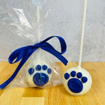 Paw Print Cake Pop